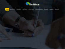 Tablet Screenshot of ambilobes.com